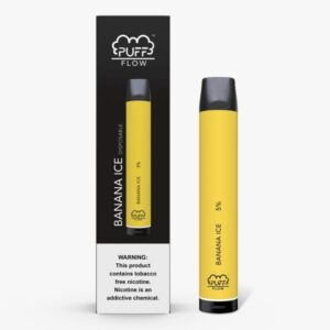 Banana Ice Disposable Vape Pod by Puff flow