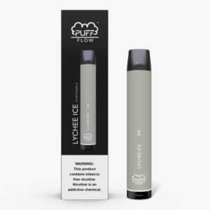 Lychee Ice Disposable Vape Pod by Puff flow