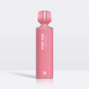 Strawberry Ice Flavor 600 Puffs by Pura.