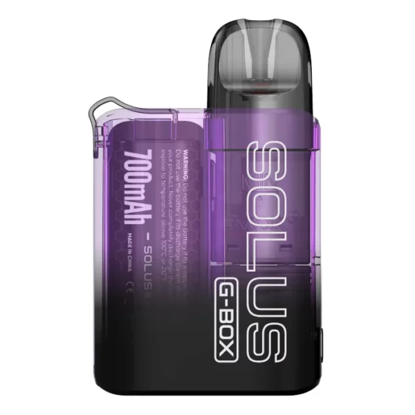 Transparent Purple Solus G-Box Pod Kit