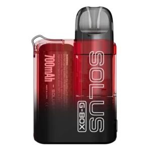 Transparent Red Solus G-Box Pod Kit